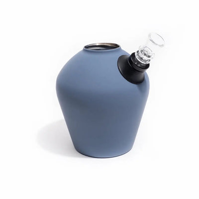 Chill - Steel Blue Rubberized Bong