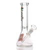 Leafly Strain Tile Beaker Bong - Sativa, Indica or Hybrid 