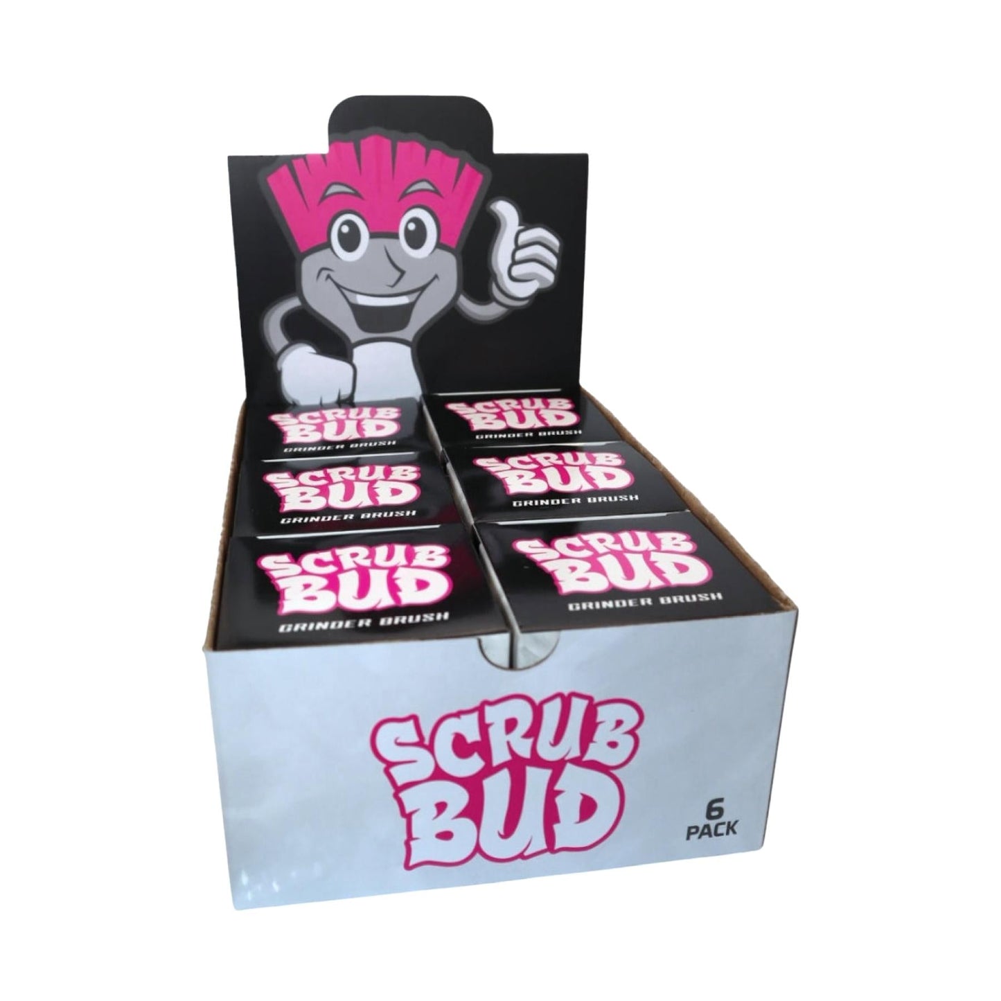Scrub Bud - Grinder Brush: 6-Pack