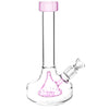 CaliConnected Wide Base Beaker Bong Pink