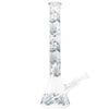 Cirrus Glass Blue Sativa Beaker Bong