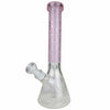 EG Glass Slyme Leaf Beaker Bong Pink