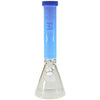EG Glass Square Beaker Bong Light Blue