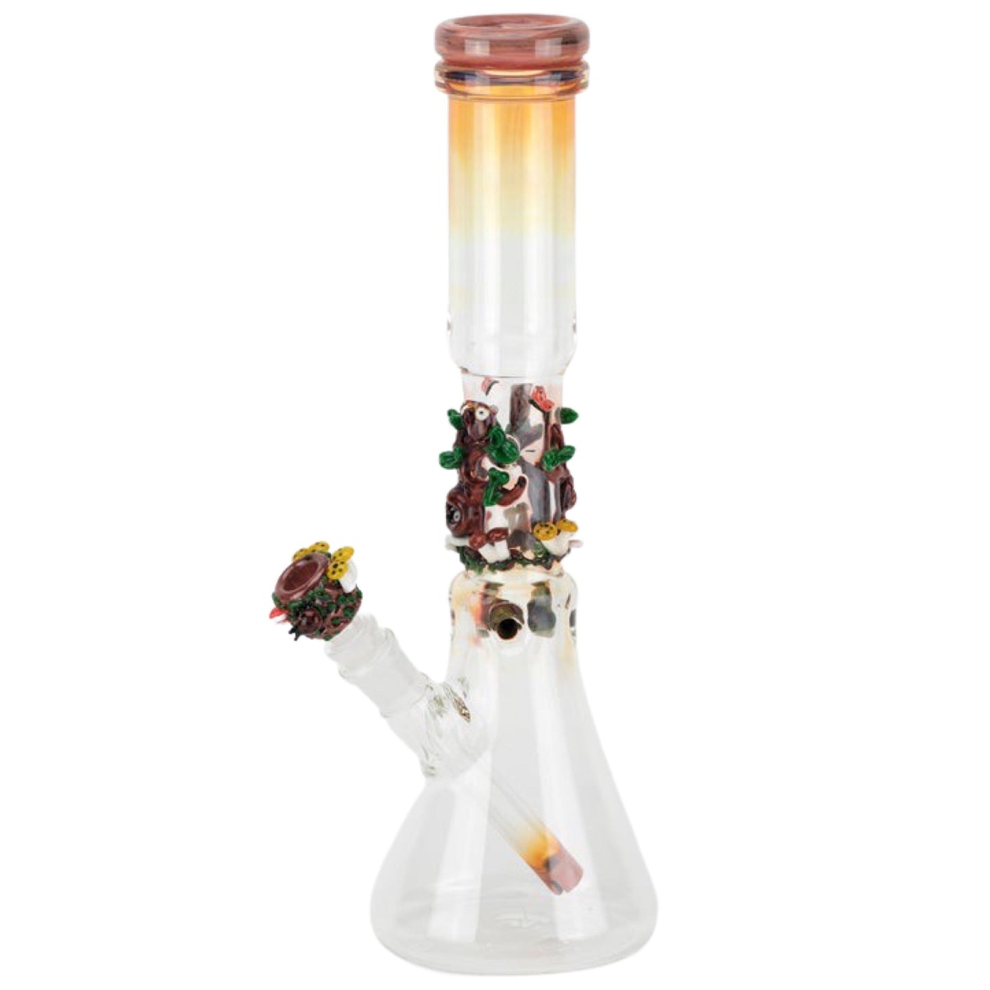 Empire Glassworks 14" Hootie's Forest Beaker Bong
