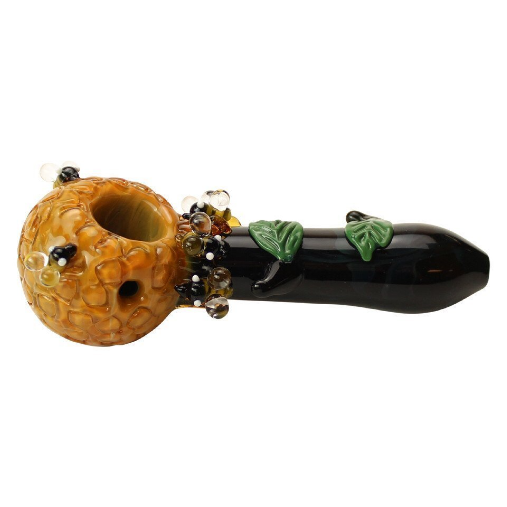 Empire Glassworks Small Beehive Spoon Pipe 🐝