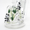 Empire Glassworks Climbing Pandas Recycler Bong 🐼 