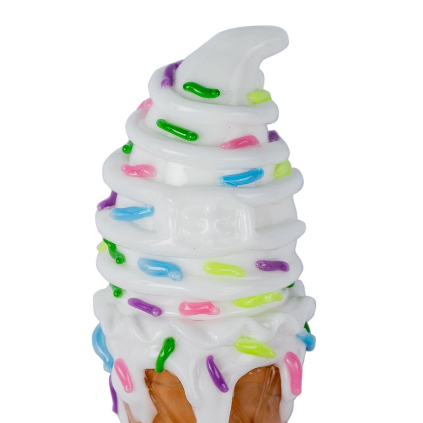 Empire Glassworks Sprinkles Ice Cream Cone Hand Pipe 🍦