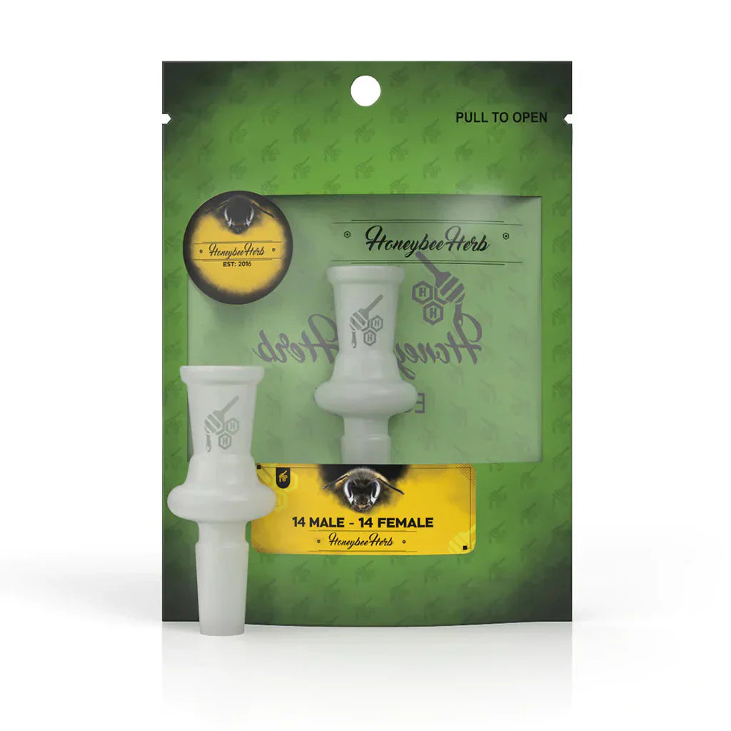 Honeybee Herb Glass Joint Adapters - Multiple Sizes