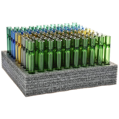 Dyspensr Glass One Hitter | 4" | Assorted Colors | 100ct Box