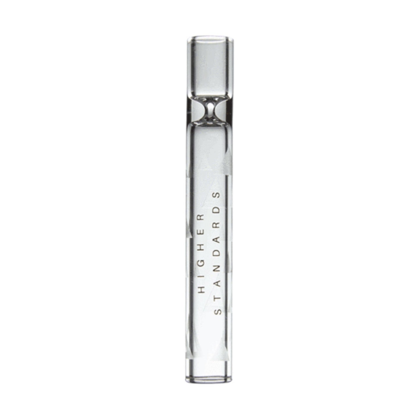 Higher Standards Clear Glass Taster Pipe