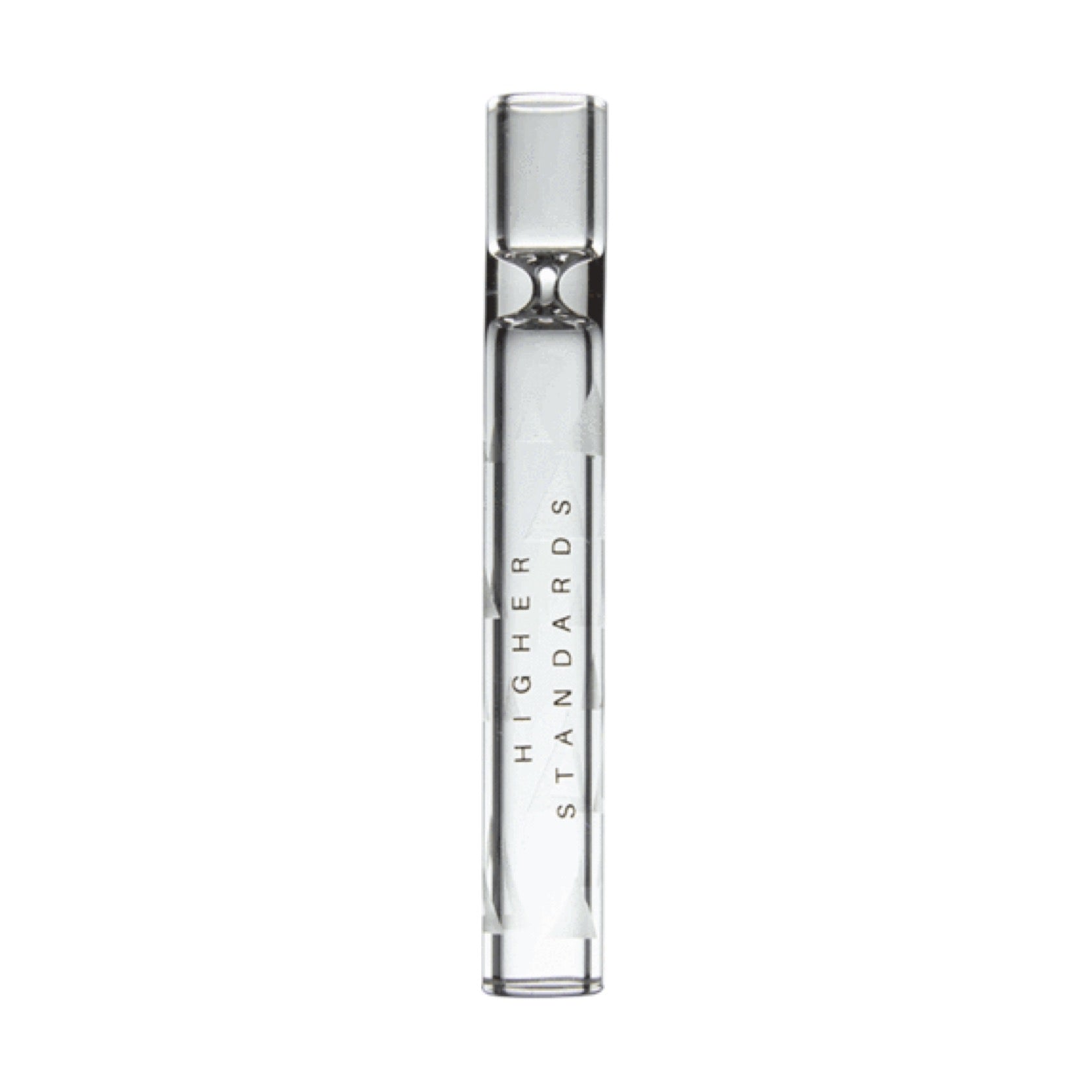 Higher Standards Clear Glass Taster Pipe