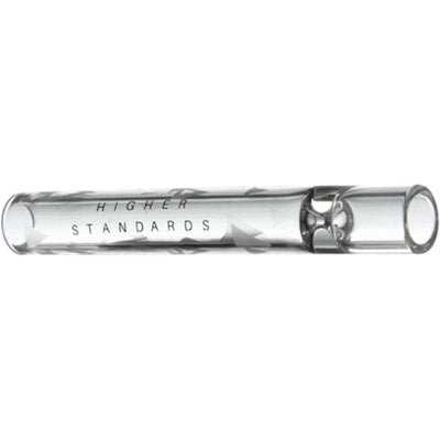 Higher Standards Clear Glass Taster Pipe