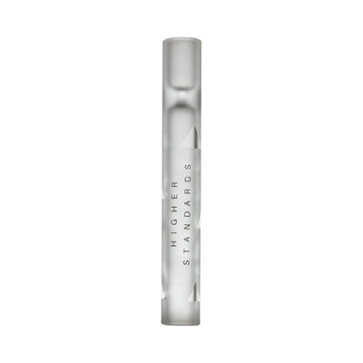 Higher Standards Frosted Glass Taster Pipe
