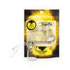 Honeybee Herb Yellow Line Honey & Milk Bevel Splash Bucket Quartz Banger