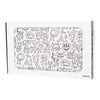 K. Haring Glass Rolling Tray - Black & White