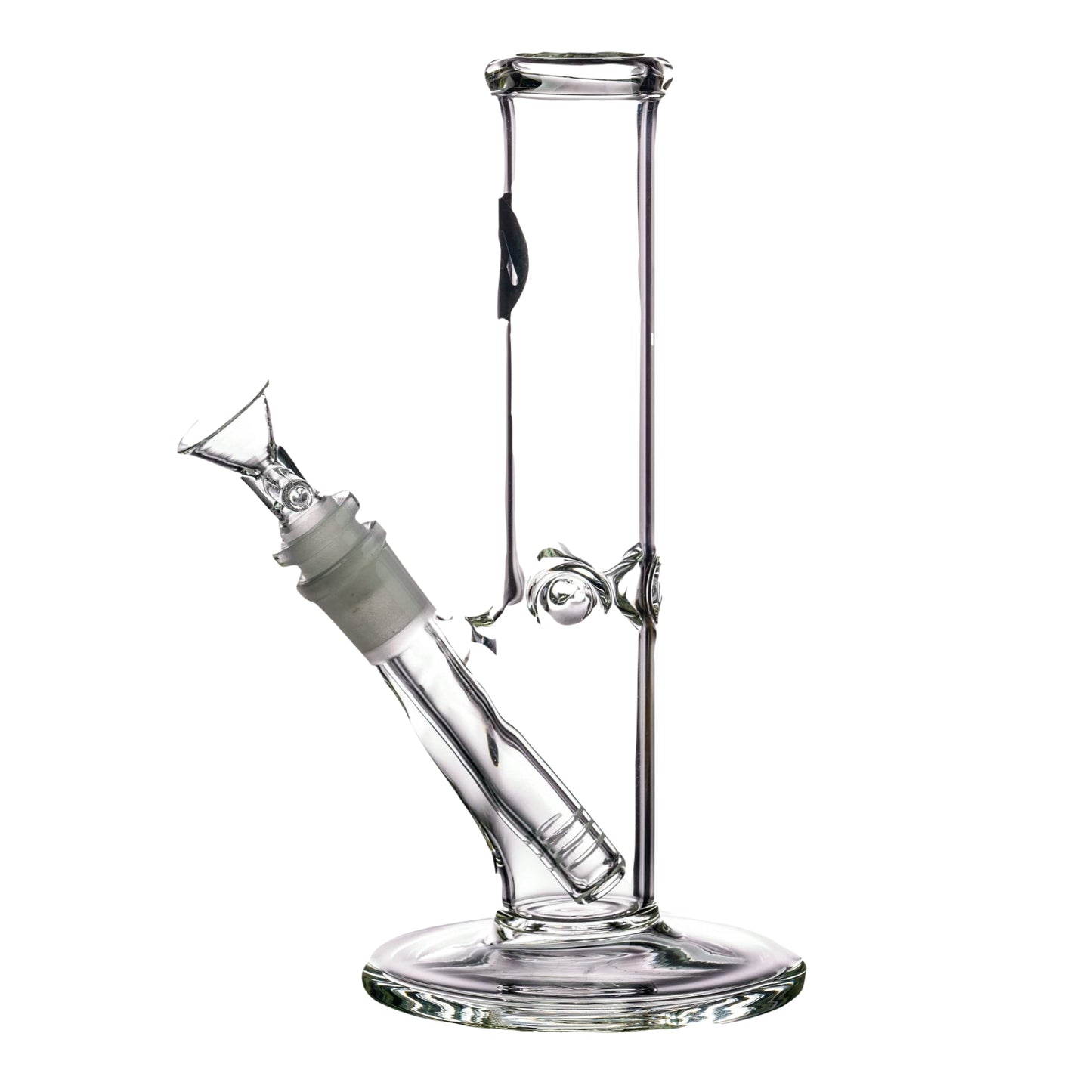 LA Pipes 8" Basic Straight Tube Bong