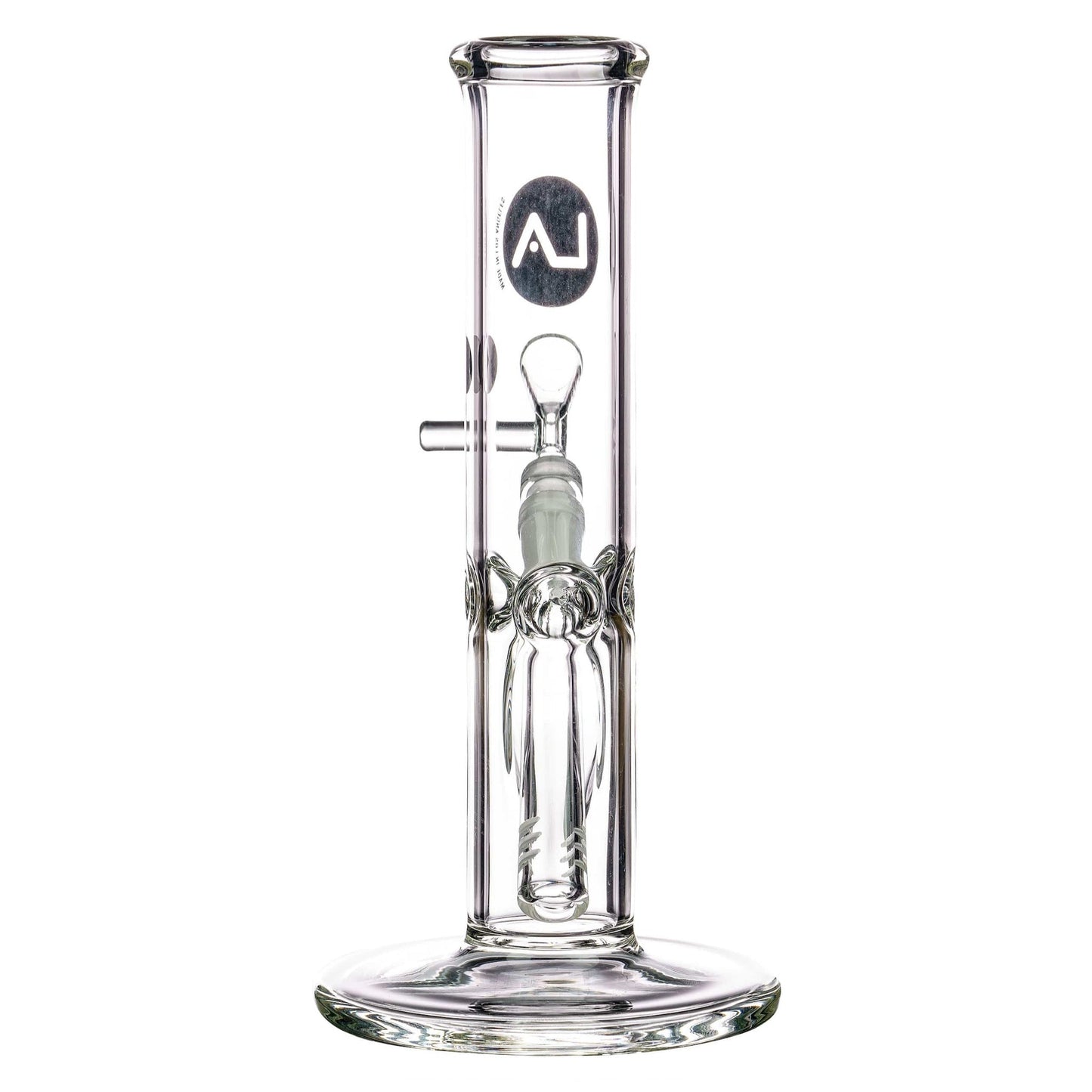 LA Pipes 8" Basic Straight Tube Bong