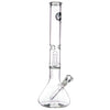 LA Pipes 16" 5mm Thick Showerhead Perc Beaker Bong