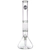 LA Pipes 16" 5mm Thick Showerhead Perc Beaker Bong
