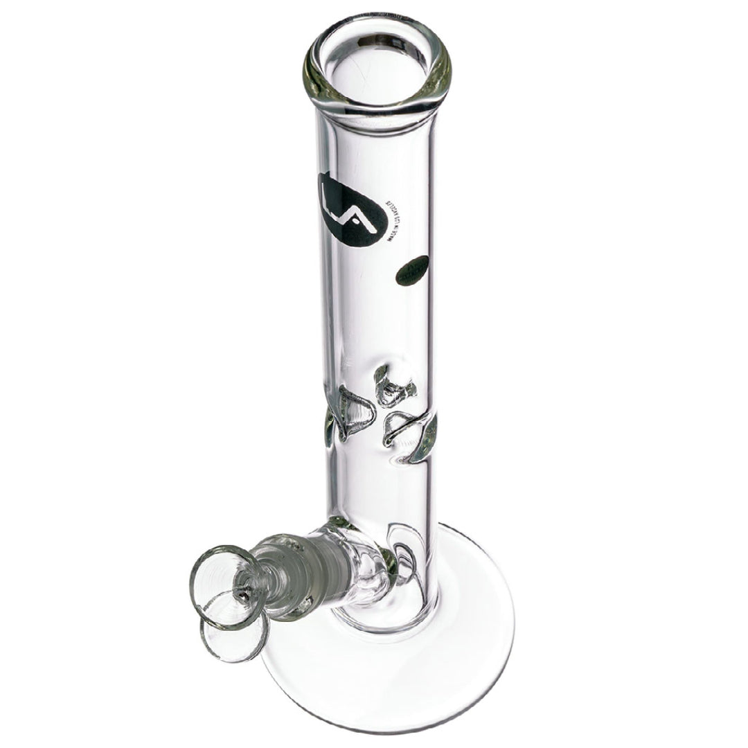 LA Pipes 12" Straight Tube Bong