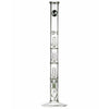 LA Pipes 26" 5mm Thick Triple Showerhead Straight Tube Bong