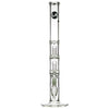 LA Pipes 20" 5mm Thick Double Showerhead Straight Tube Bong