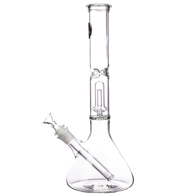 LA Pipes 12" Single Showerhead Perc Beaker Bong