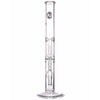 LA Pipes 12" Single Showerhead Perc Straight Tube Bong