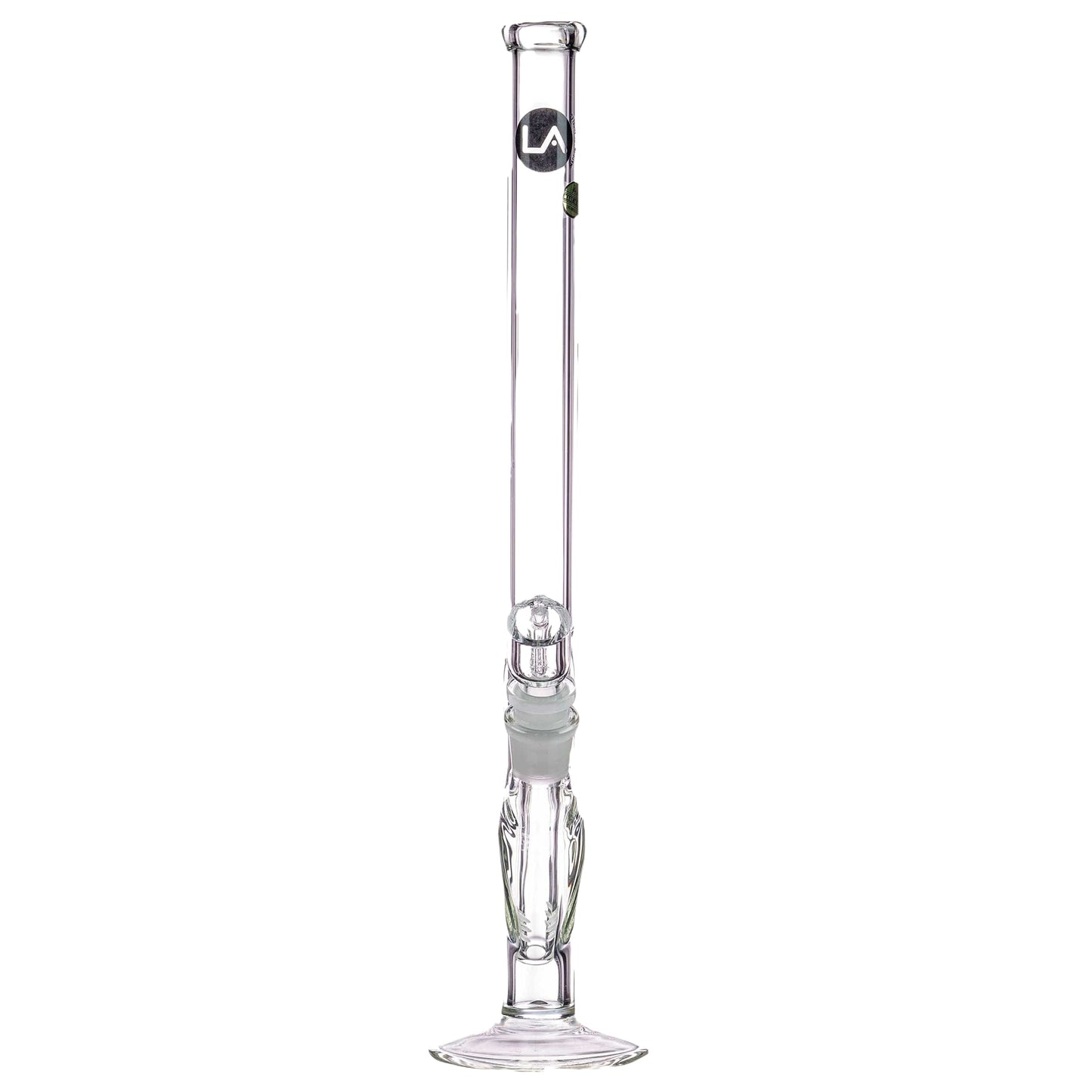 LA Pipes 14" Slim Straight Tube Bong