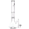 LA Pipes 16" 5mm Thick Showerhead Perc Beaker Bong
