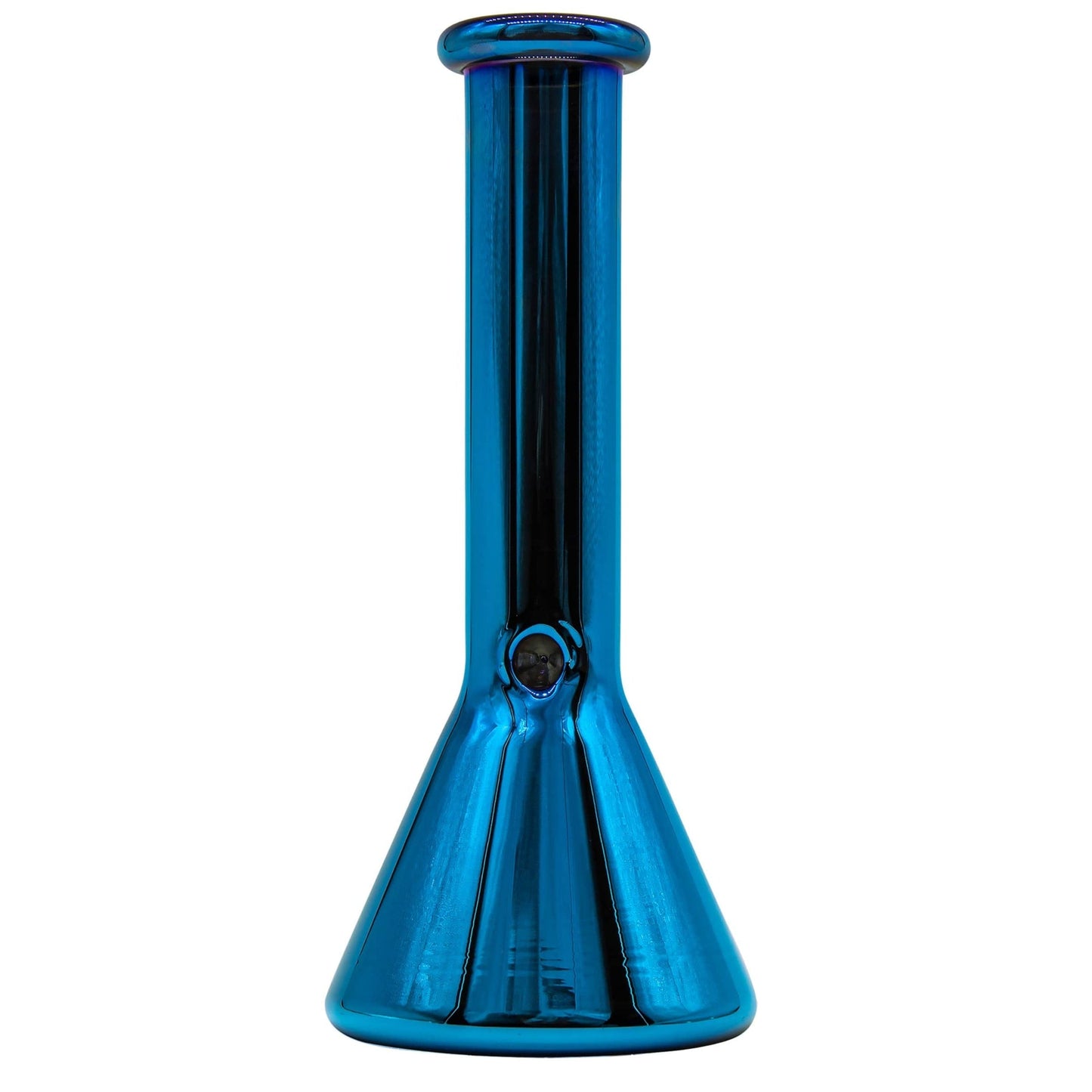 LA Pipes 8" Iridescent Glass Beaker Bong