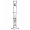 LA Pipes 16" 5mm Thick Showerhead Straight Tube Bong