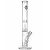 LA Pipes 16" 5mm Thick Showerhead Straight Tube Bong
