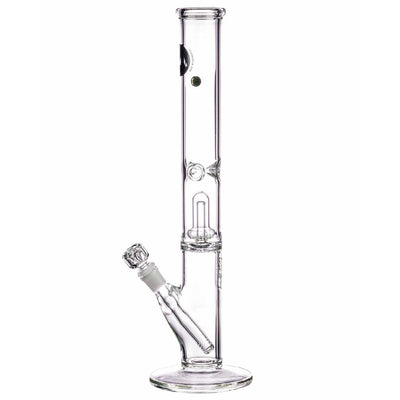 LA Pipes 16" 5mm Thick Showerhead Straight Tube Bong