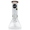 LA Pipes 8" Color Accented Mini Beaker Bong