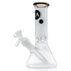 LA Pipes 8" Color Accented Mini Beaker Bong