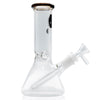 LA Pipes 8" Color Accented Mini Beaker Bong