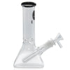 LA Pipes 8" Color Accented Mini Beaker Bong