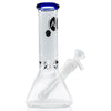 LA Pipes 8" Color Accented Mini Beaker Bong