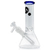 LA Pipes 8" Color Accented Mini Beaker Bong