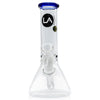LA Pipes 8" Color Accented Mini Beaker Bong