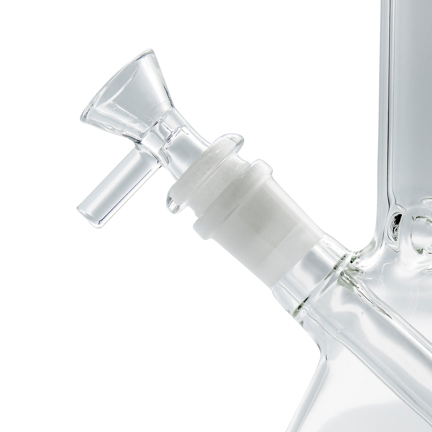 LA Pipes 8" Color Accented Mini Beaker Bong