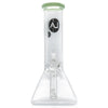 LA Pipes 8" Color Accented Mini Beaker Bong