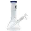 LA Pipes 8" Color Accented Mini Beaker Bong