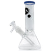 LA Pipes 8" Color Accented Mini Beaker Bong