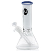 LA Pipes 8" Color Accented Mini Beaker Bong
