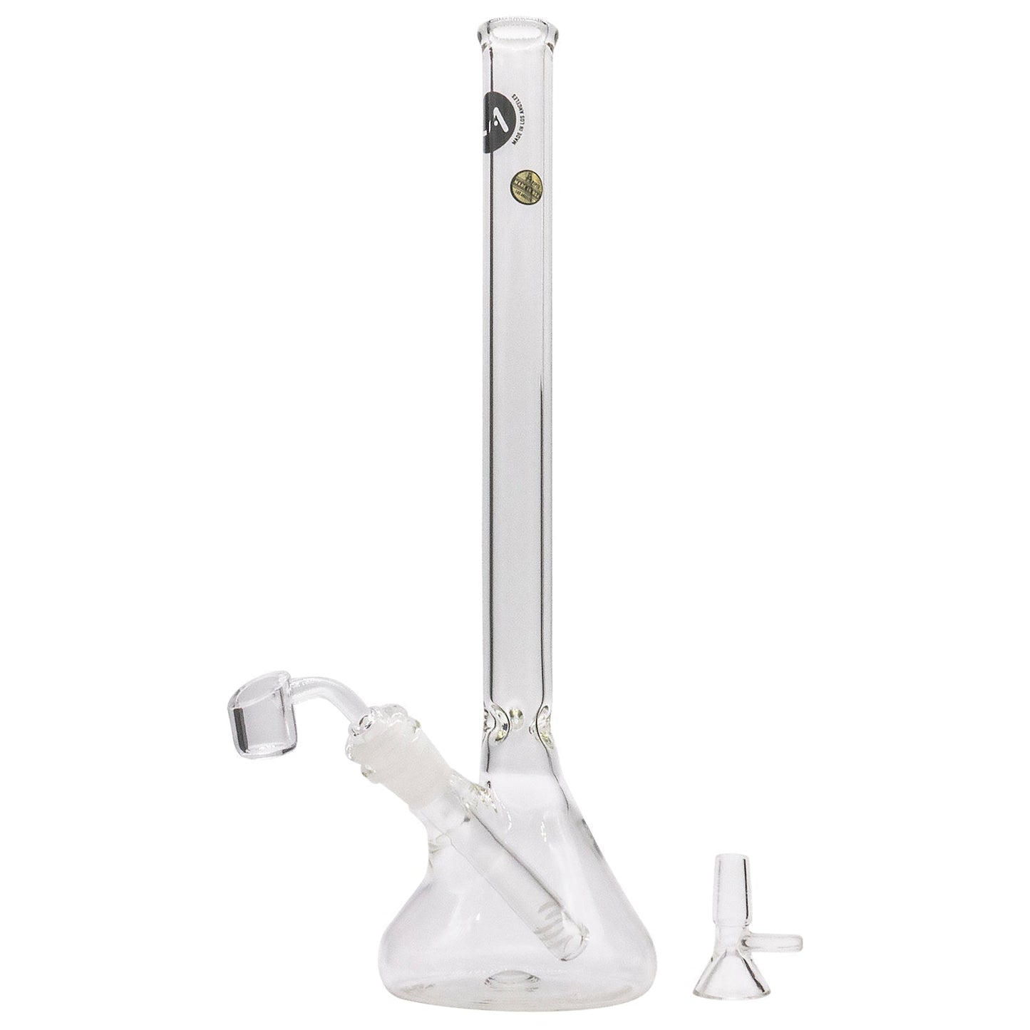 LA Pipes 14" Slim Laboratory Beaker Bong