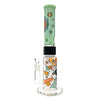 Prism Pipes Flower Power Honeycomb Perc Straight Tube Bong