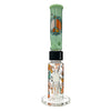Prism Pipes Flower Power Honeycomb Perc Straight Tube Bong