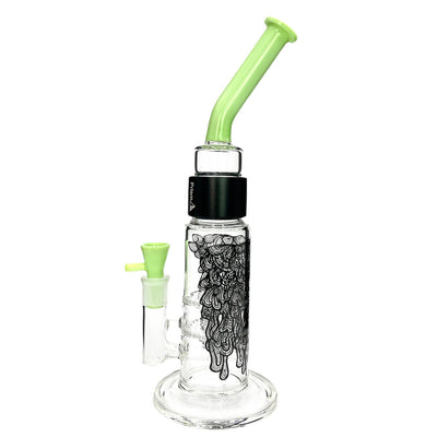 Prism Pipes 12.5" Drippy Honeycomb Perc Bong